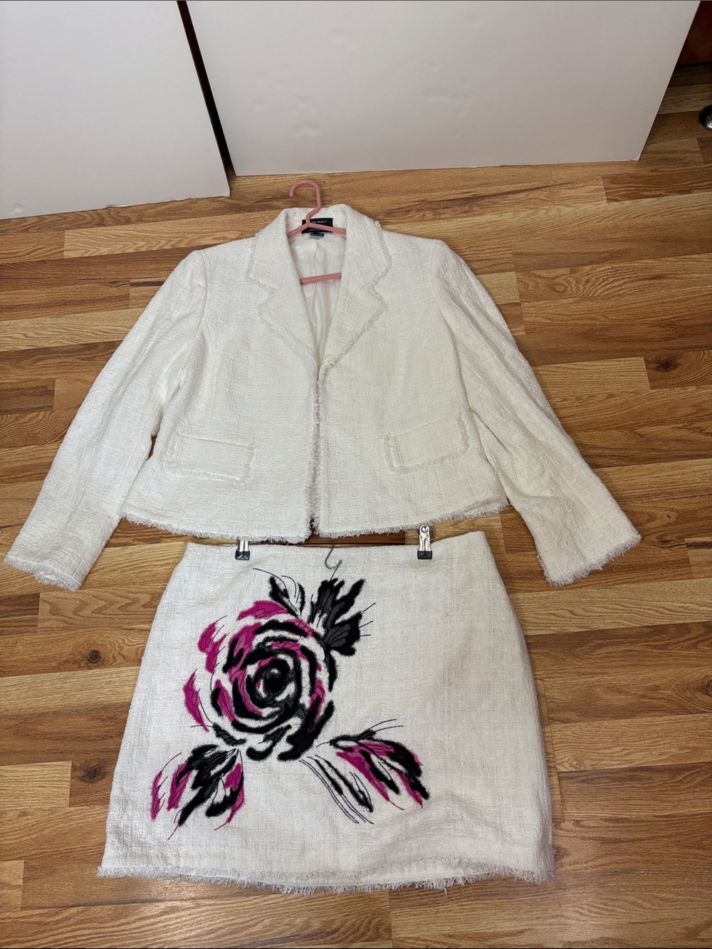 ellen tracy tweed set exclusive for bloomingdales size 16